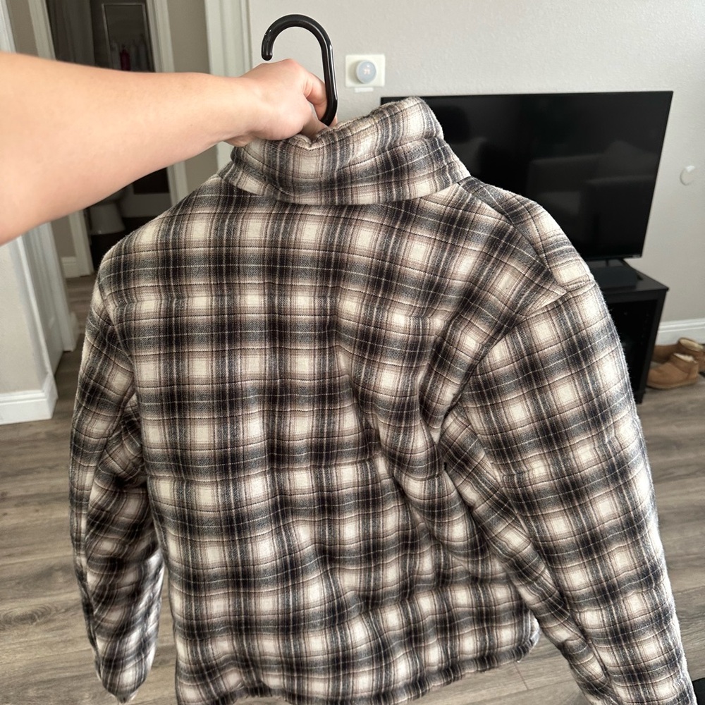 Plaid Flannel Jacket